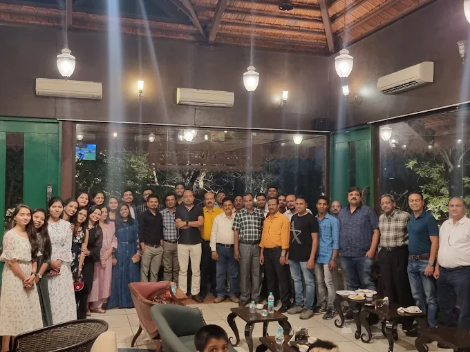 Team at the company gathering
